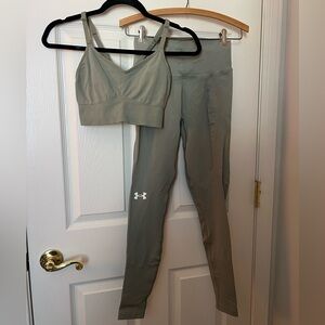 Under Armour Green Seamless Workout Set